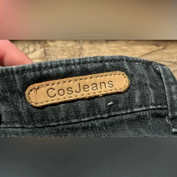 EUC COS embroidered jeans size 10 petite - Picture 2 of 4